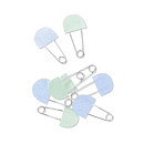 EK Success Stickers Jolee's By You Mini - Blue Diaper Pins