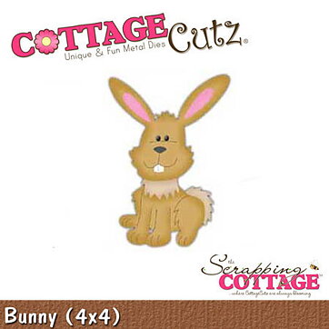 Cottage Cutz Dies 4x4 Animals Bunny