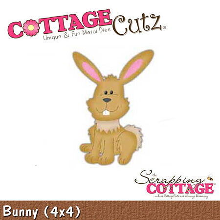 Cottage Cutz Dies 4x4 Animals Bunny