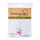 Stamping Bella Cling Rubber Stamps - Bundle Girl with  Falling Hearts