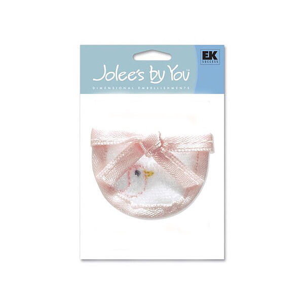 EK Success Stickers Jolee's By You Mini - Pink Bib