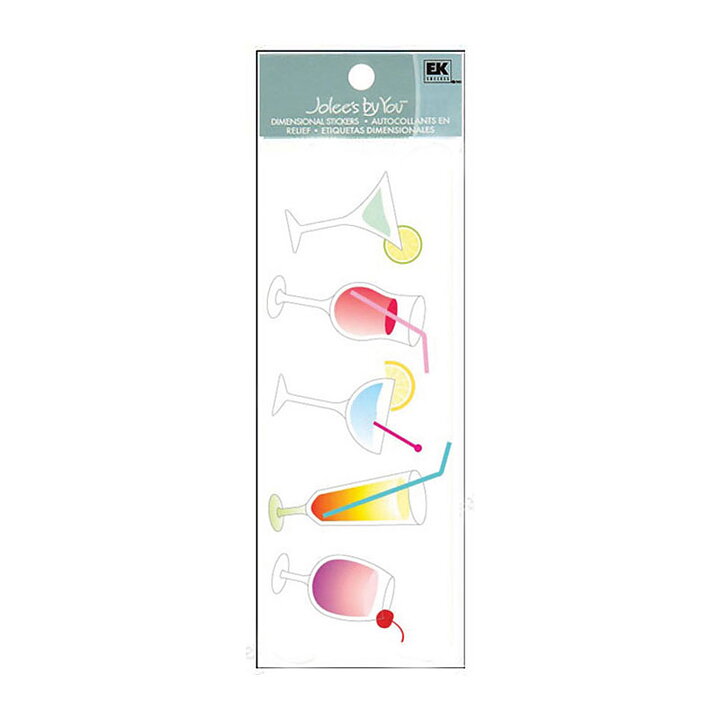 EK Success Stickers Jolee's By You Small - Cocktails