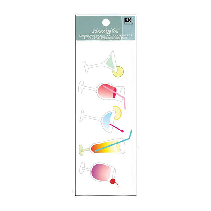 EK Success Stickers Jolee's By You Small - Cocktails