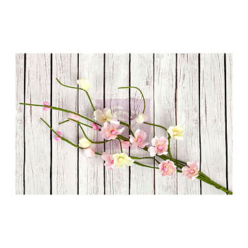 Prima Fairy Rhymes Fabric Flower Vine 8" - Light Pink