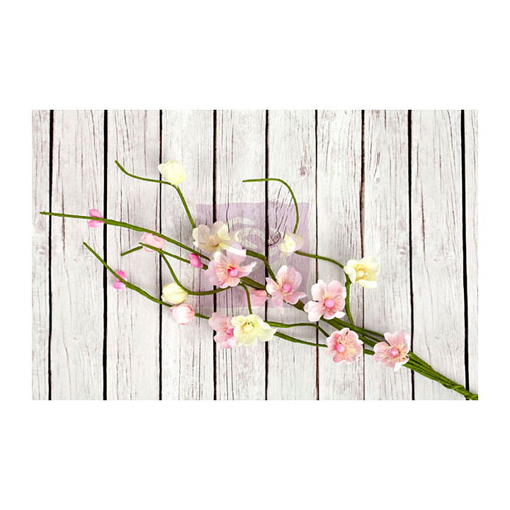Prima Fairy Rhymes Fabric Flower Vine 8" - Light Pink