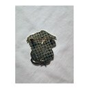 Brooch  - Beatrix Potter Mouse Leaf Umbrella