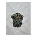 Brooch  - Beatrix Potter Mouse Leaf Umbrella