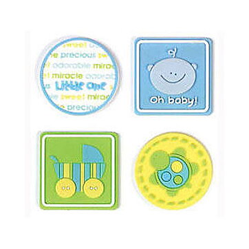 Doodlebug Jellishment Charms - Baby Boy