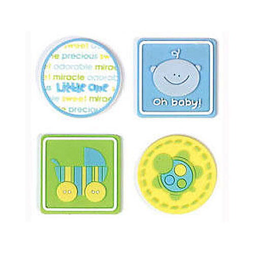 Doodlebug Jellishment Charms - Baby Boy
