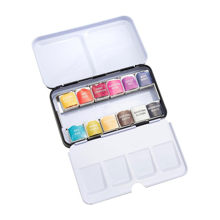 Paper Fashion Watercolors Basic Paint Set