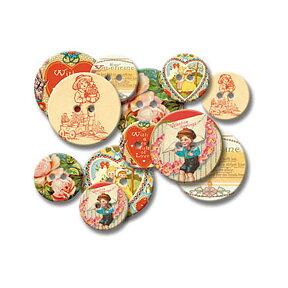 Chipboard Buttons