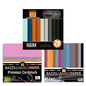 Bazzill Multipack 12 x 12 Paper Solid Colors