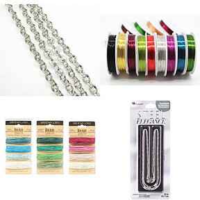 Jewelry Making Chains, Cords, Wires