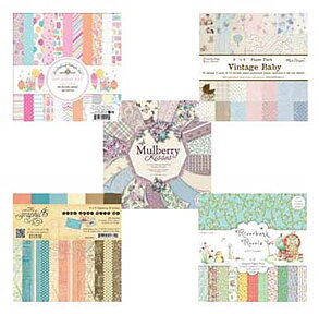 6 x 6 Paper Patterned
