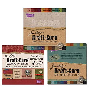 Tim Holtz Kraft Core 12 x 12 Paper Solid Color