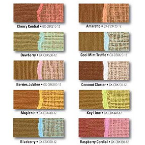 Chocolate Box 12 x 12 Paper Solid Color