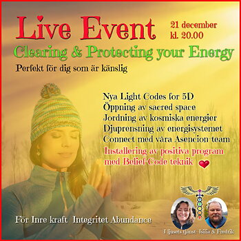 INSPELAT Live Event - Clearing and Protecting your Energy