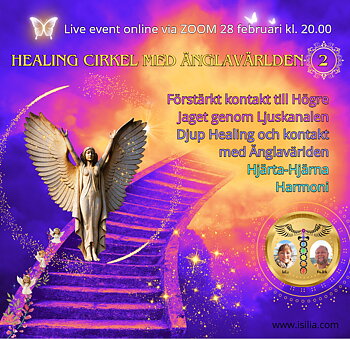 INSPELAT Live Event - Healing Cirkel Med Änglavärlden del 2