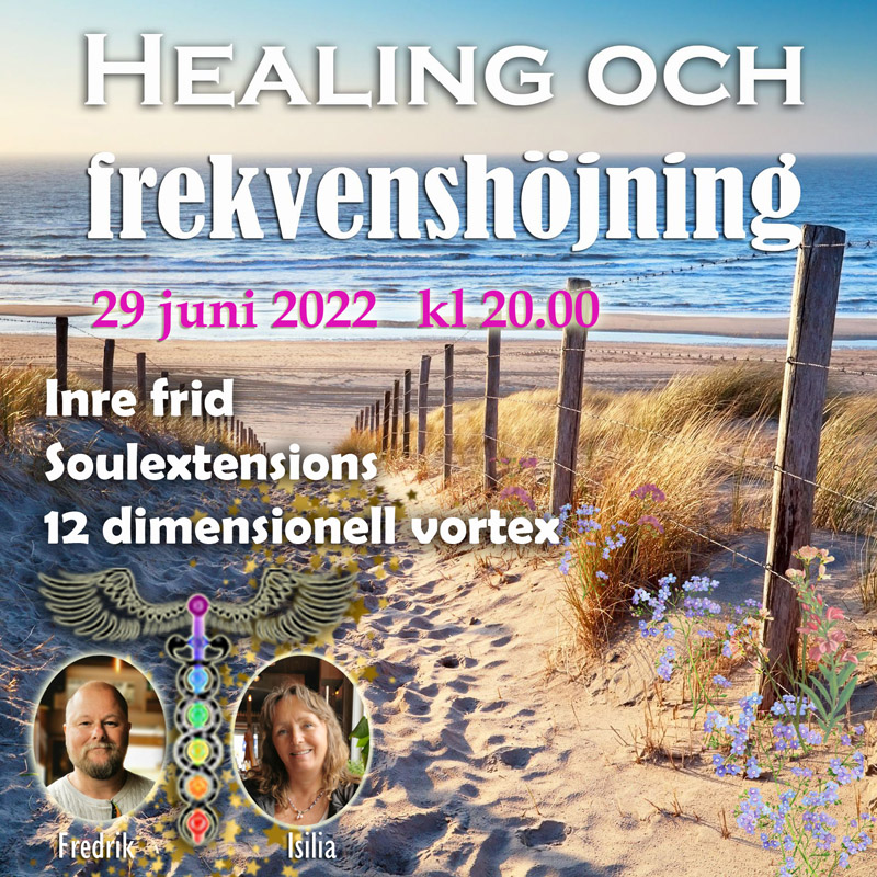 INSPELAT Live Event - Healing & Frekvenshöjning, inre frid