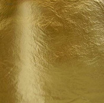 Bladmetall 16 x 16cm - Guld 25 st