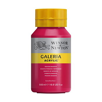 Galeria acrylic paint 500ml - Process magenta #533