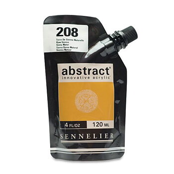 Sennelier Abstract acrylic paint 120ml - Raw Sienna #208