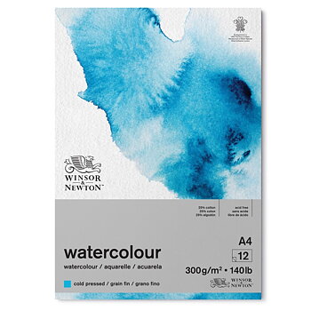 Watercolour paper - Saunders Waterford 56 x 76 cm 300g - Fine (CP/Not) - 10  pcs - Art of Veda - Art Supplies online