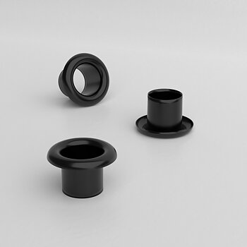 Storpakke maljer 4 mm svart 1000-pakke