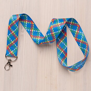 Nyckelband Lägga blå