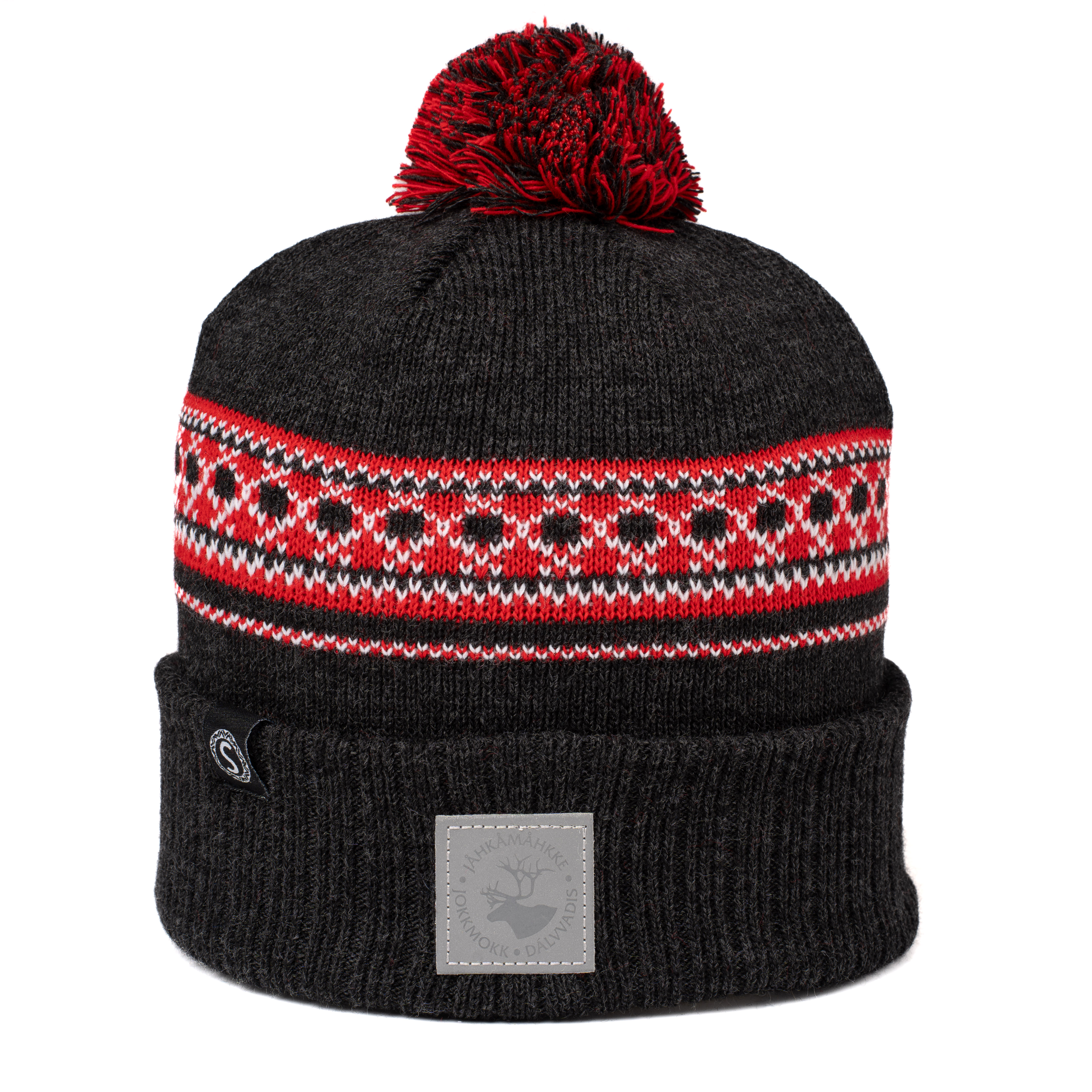 Knitted beanie Dálvvadis Smoked firewood