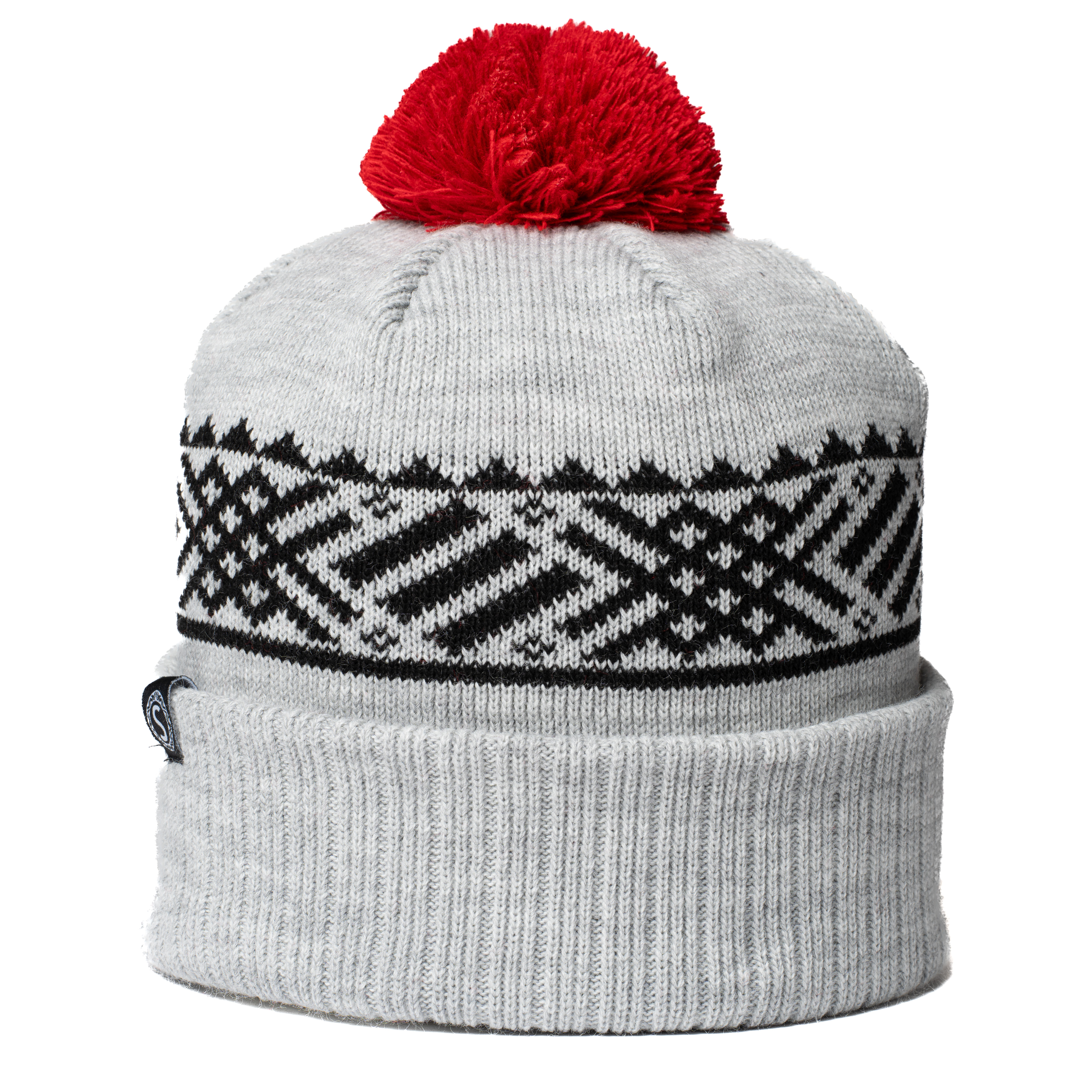 Knitted beanie Snowstorm light ash