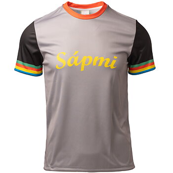 T-Shirt Sápmi Sport Grauschwarz