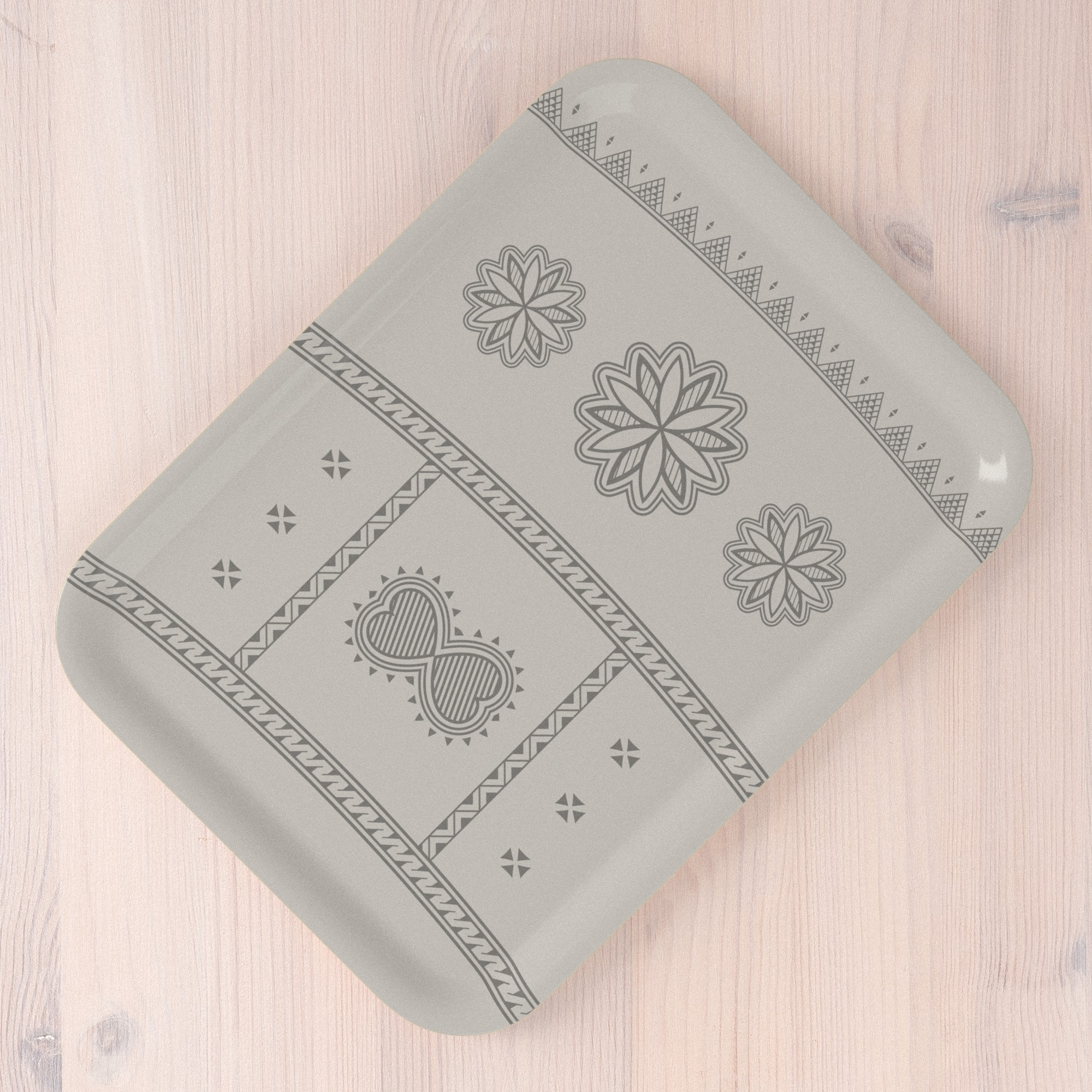 Serving tray Buorre eahket 27x20 natural