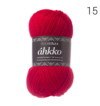 Áhkko dunkelrot 15