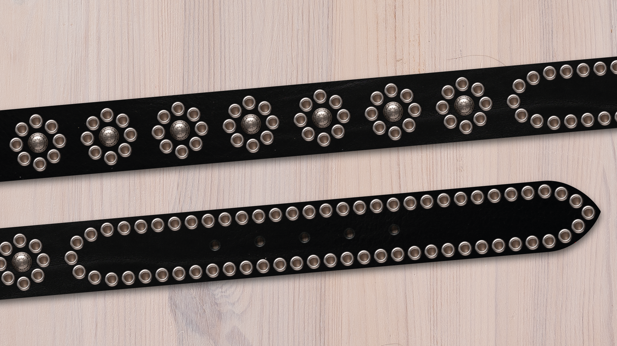 Gürtelmuster Násste 3,8 cm - 2