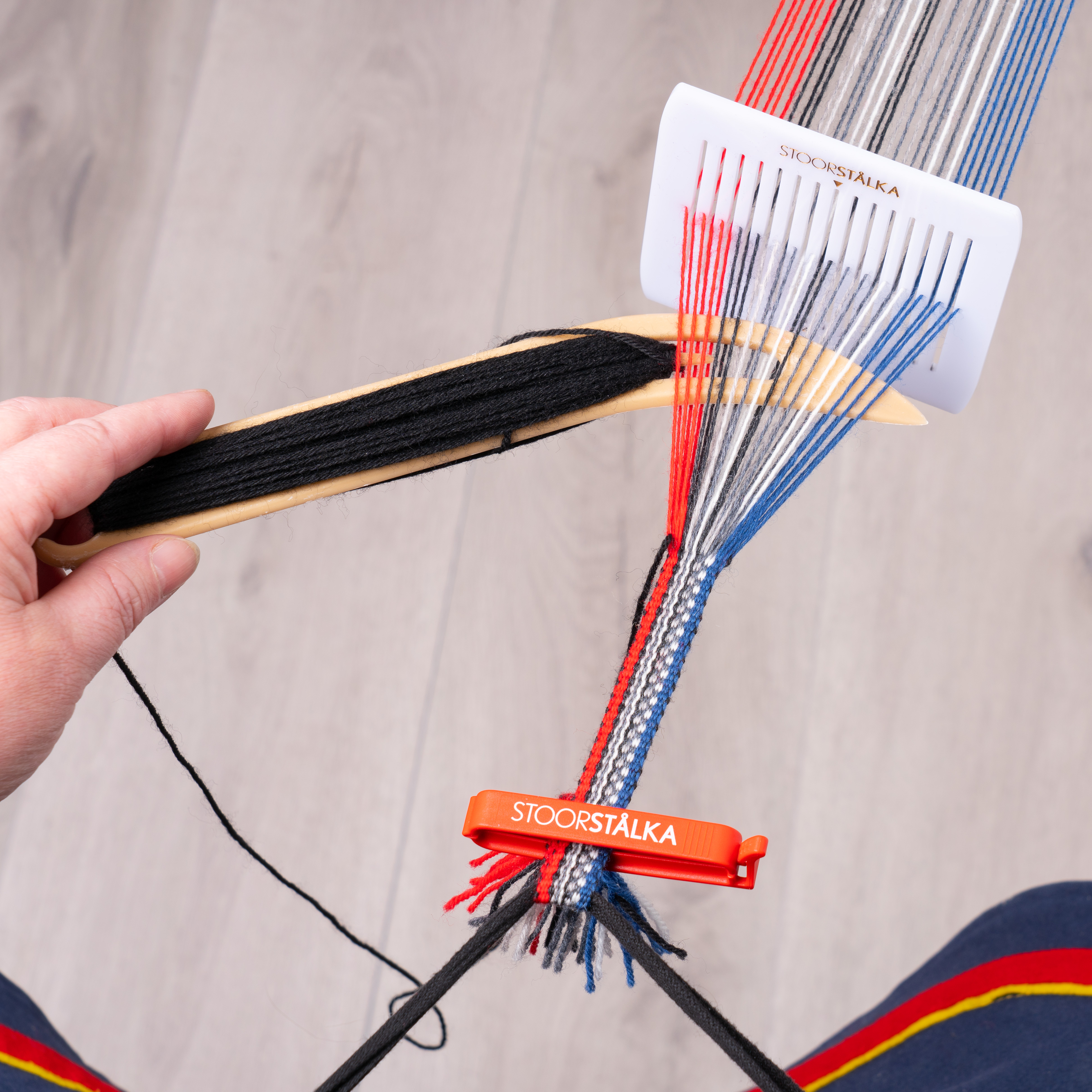 Weave.kit Basic Jokkmokk Gray-red-blue