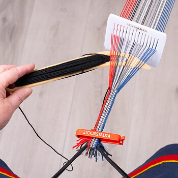 Weave.kit Basic Jokkmokk Grå-röd-blå