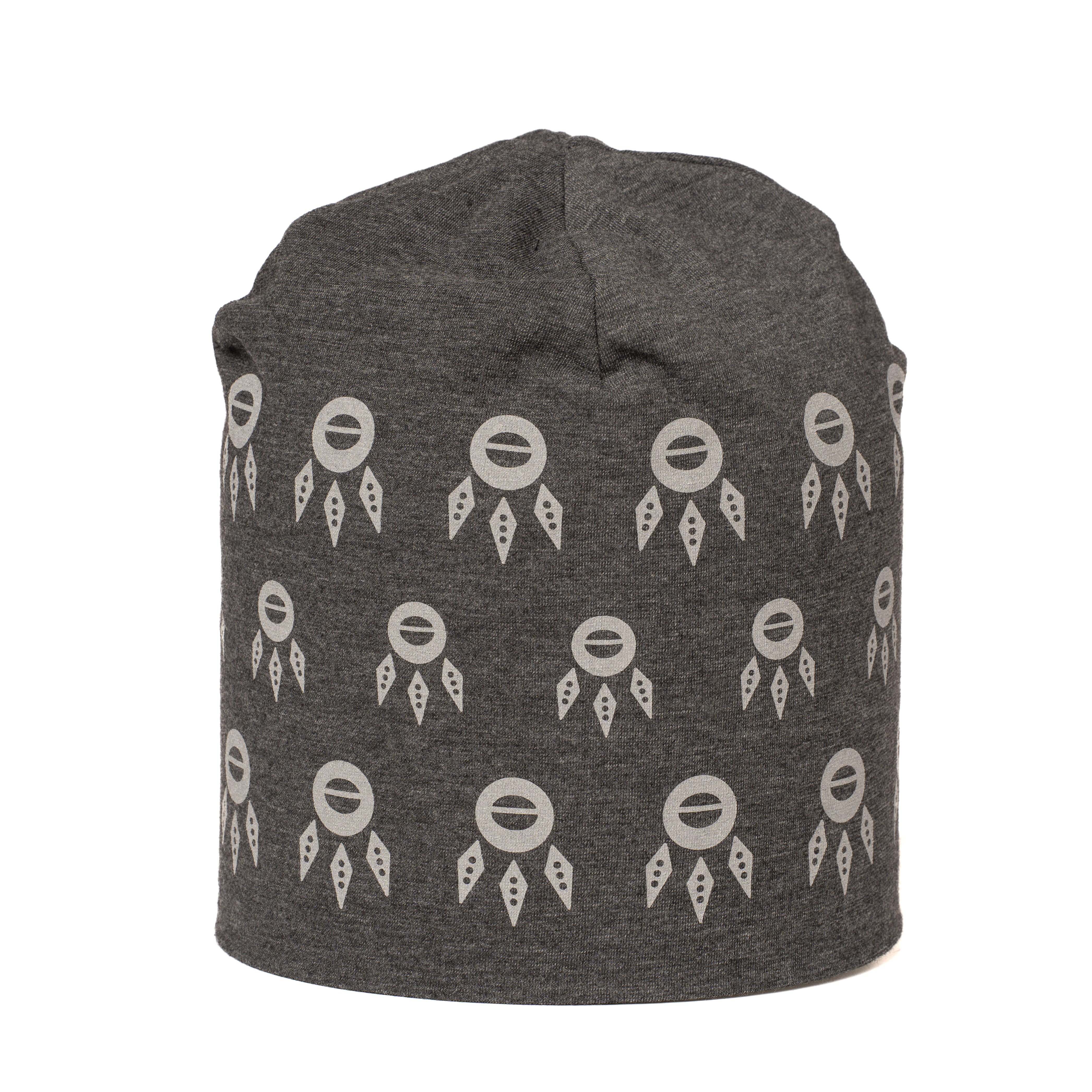 Reflective beanie Risku Bling gray
