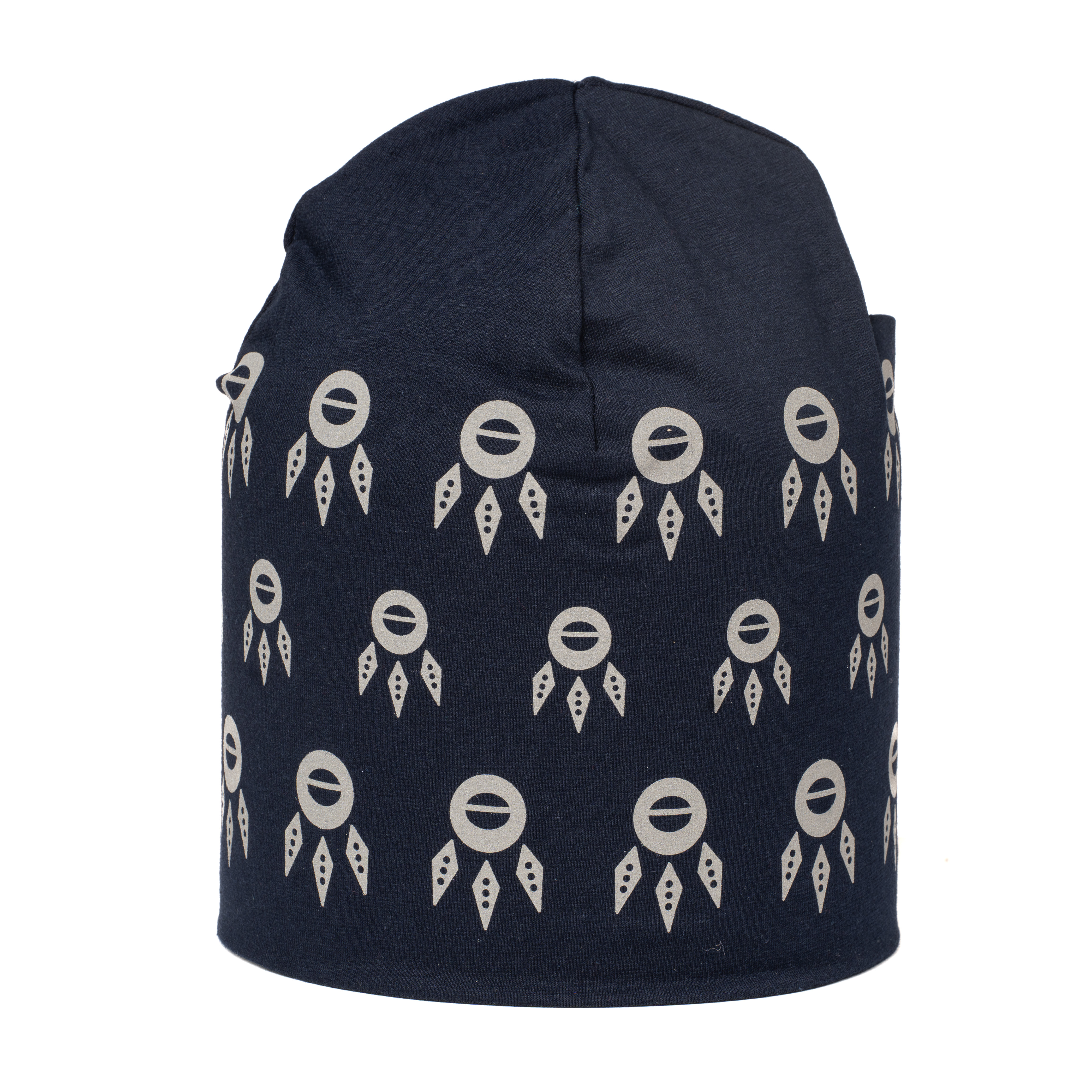 Reflective beanie Risku Bling navy