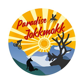 Aufkleber Paradies Jokkmokk