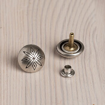 Decorative stud  Násstetjalmme 14 mm 50-pack