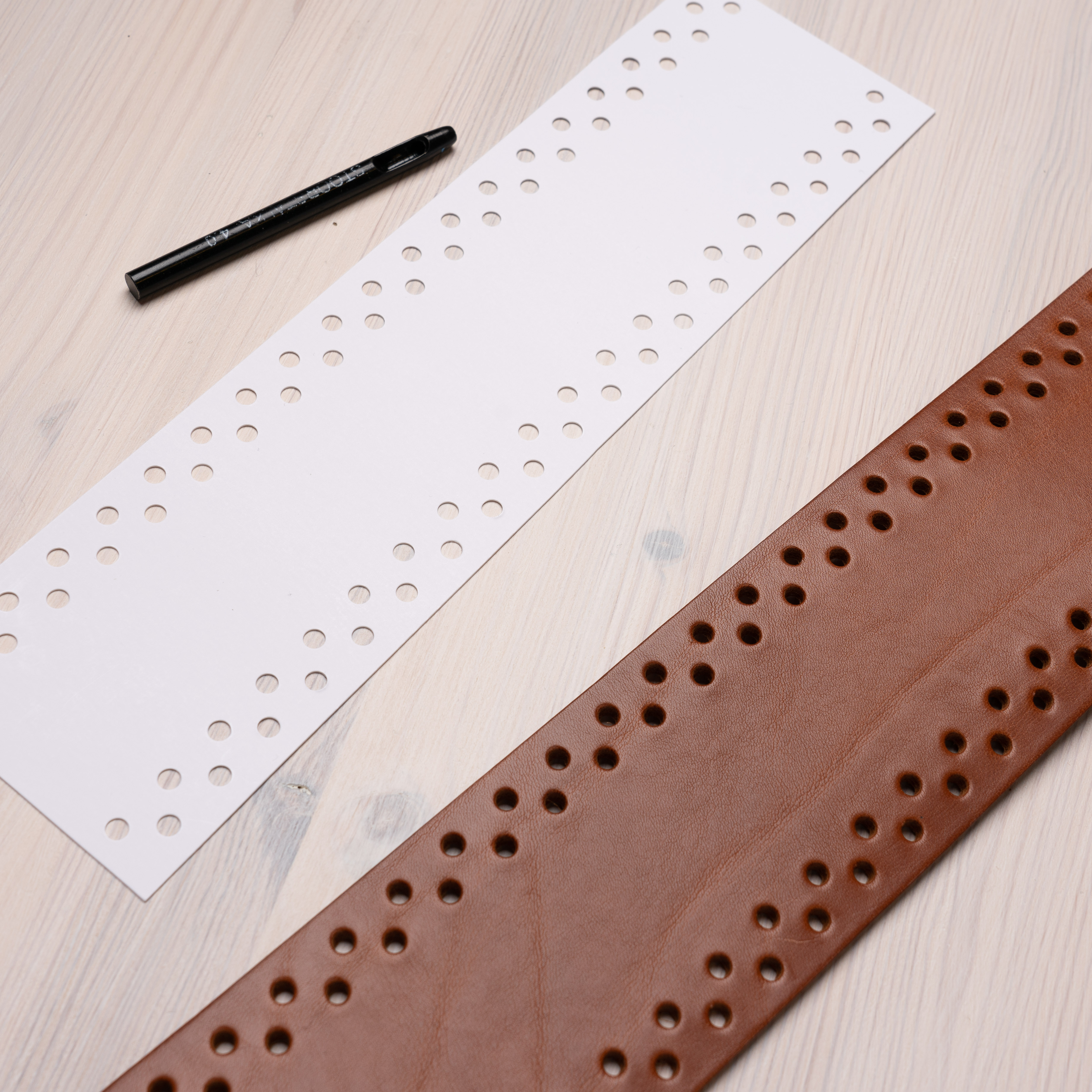 Gürtelmuster 8 cm Rows - 2