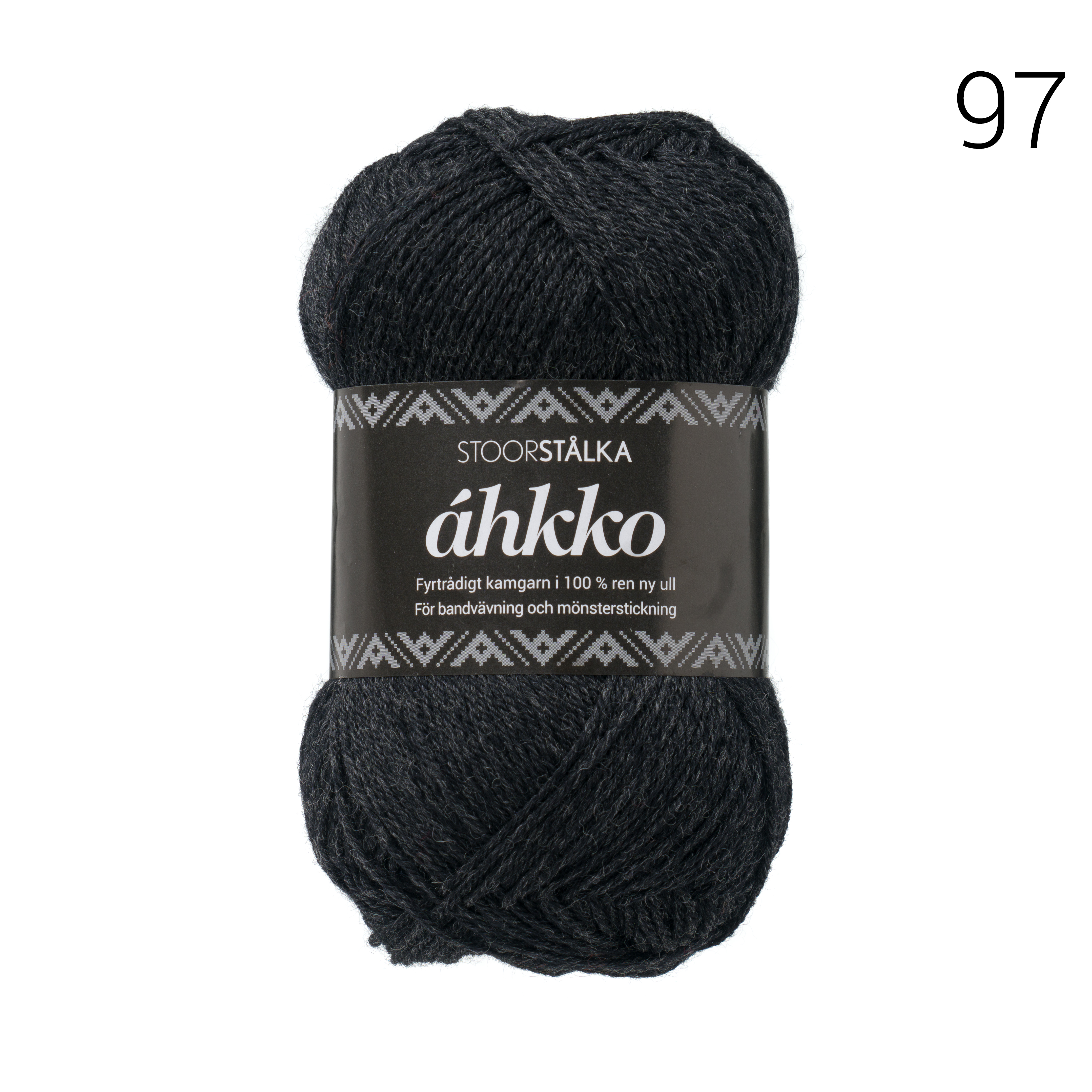 Áhkko mørkgrå 97
