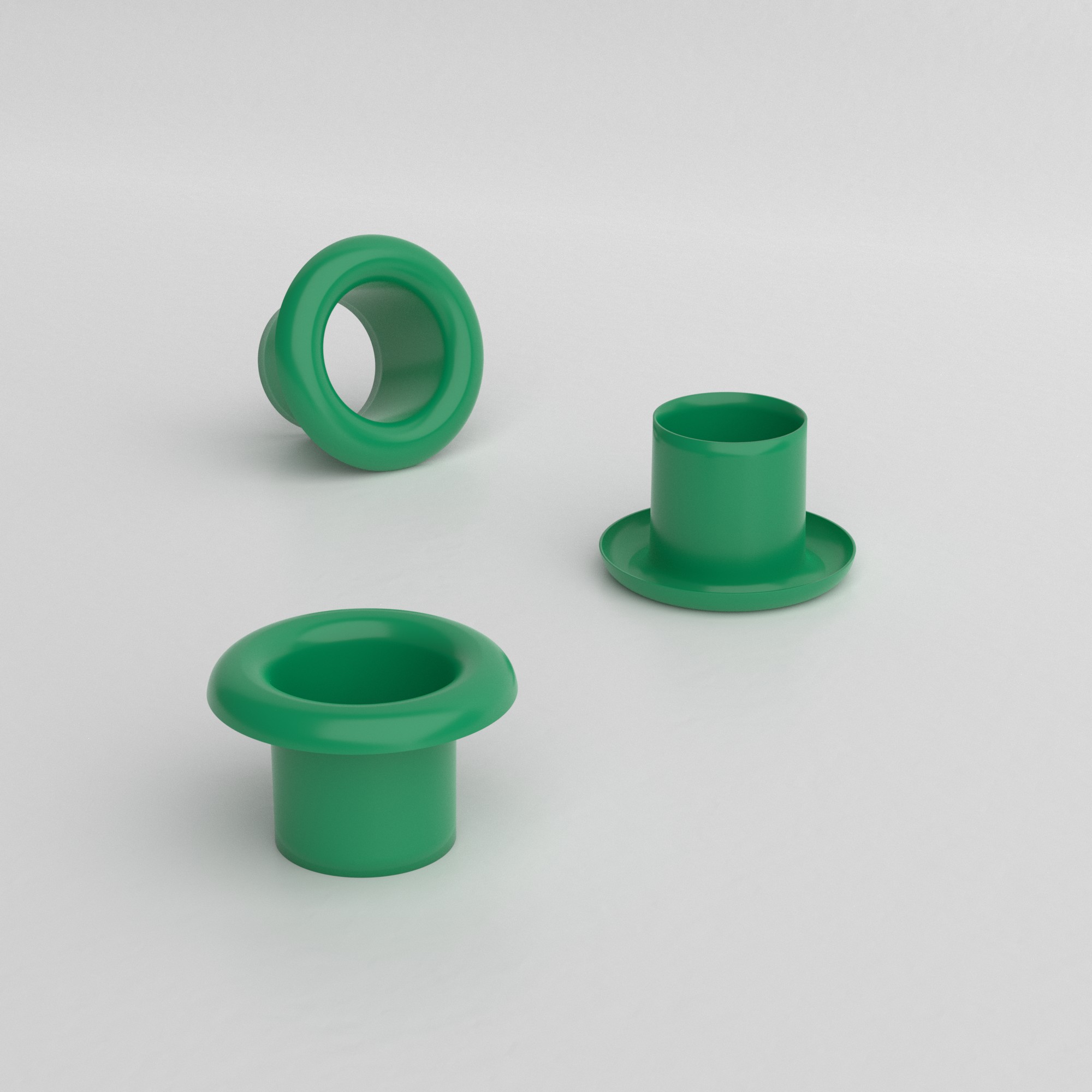 Maljer 4 mm klargrønn 100-pakke