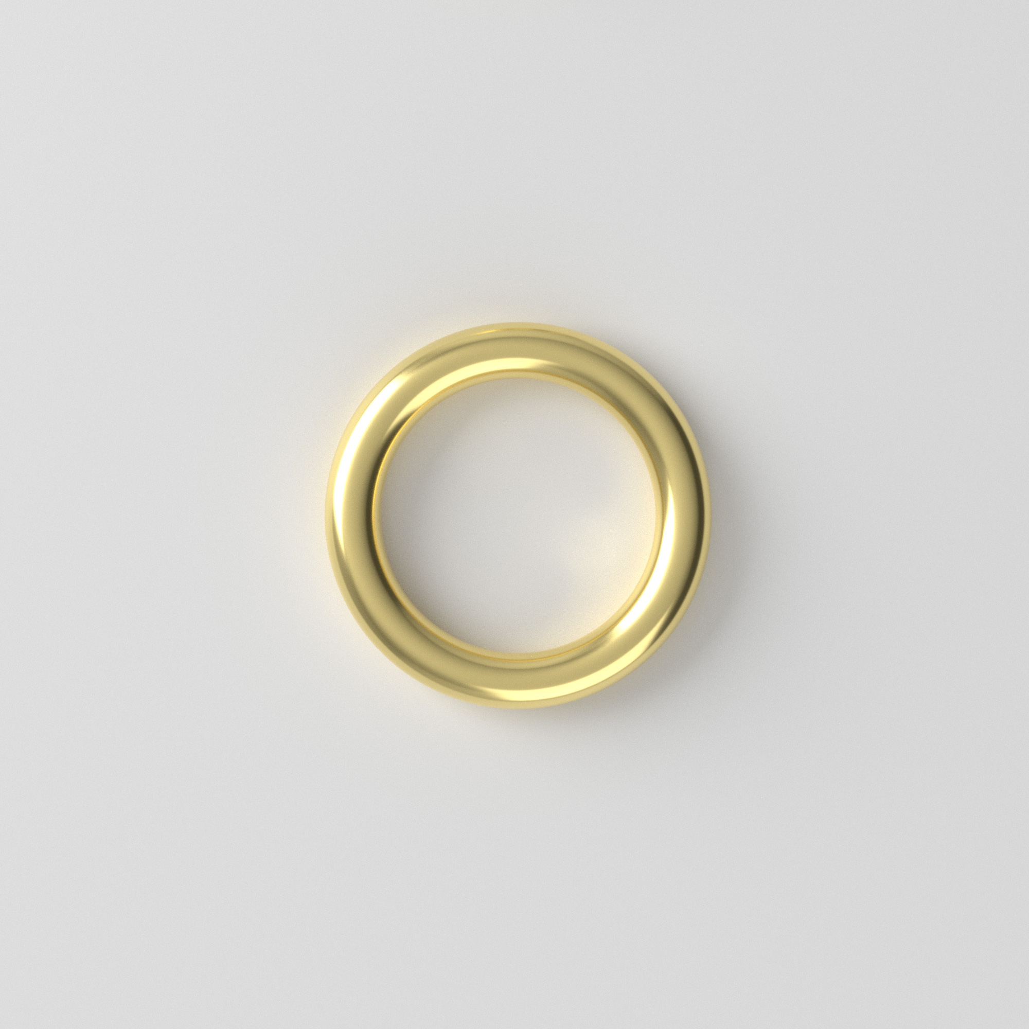 Brass ring Small 2 PCS