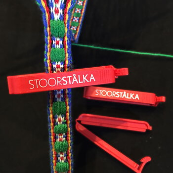 Band lock plastic clip