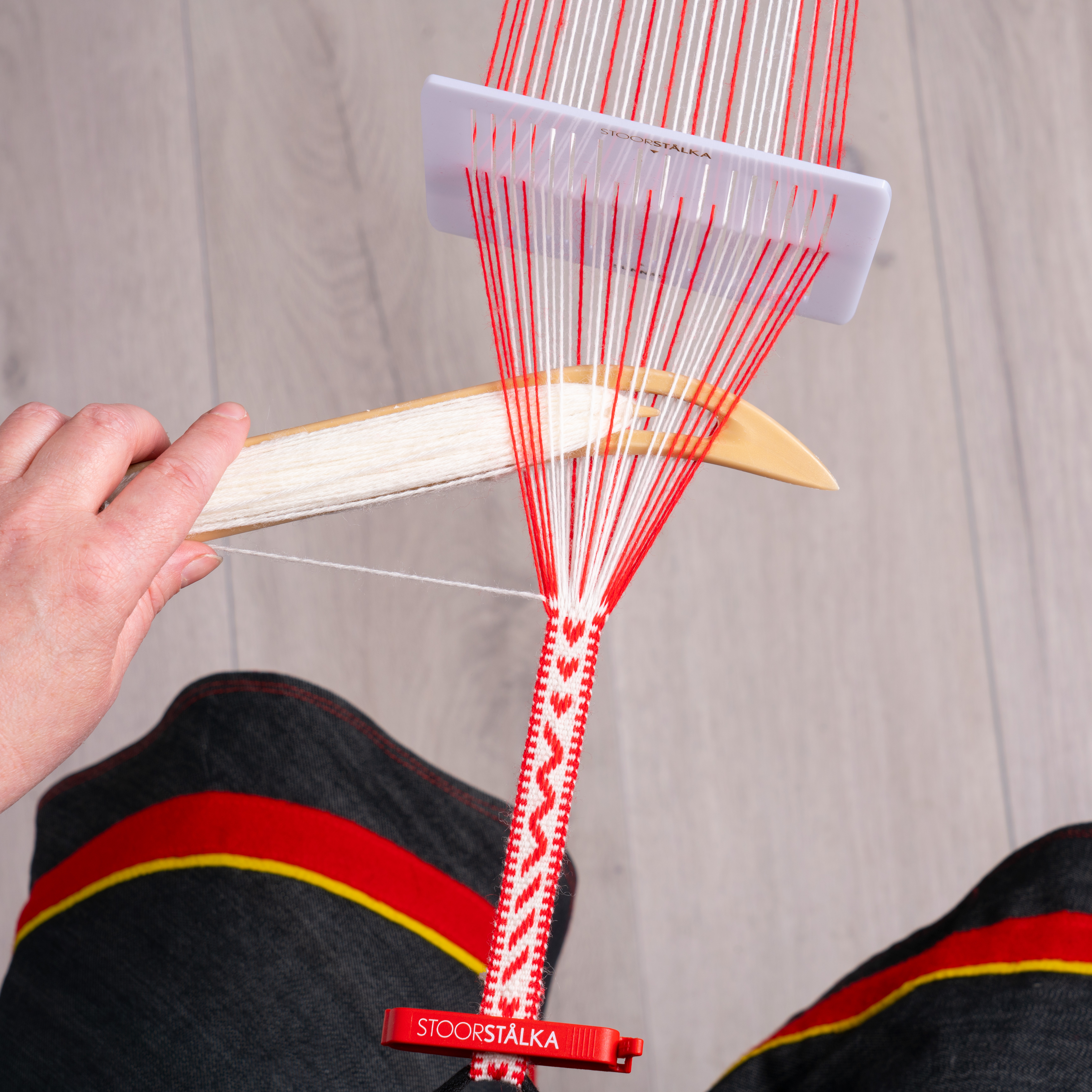 Weave.kit Professional white-red