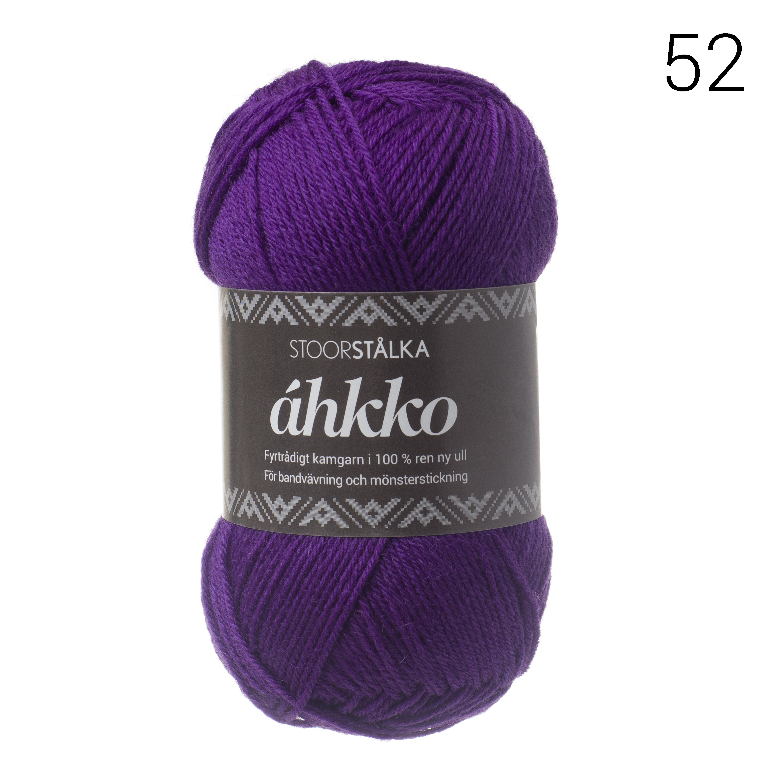Áhkko mørklilla 52