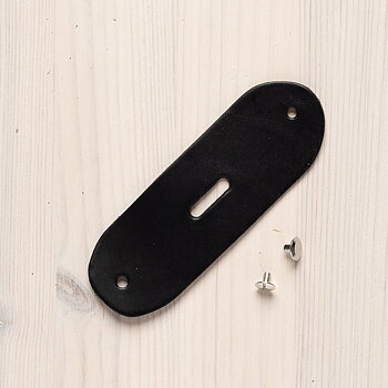Schnallenschlaufe Schwarz 3,8 cm