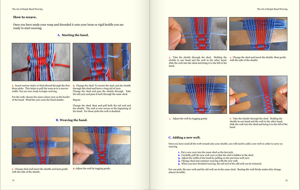 The Art of Simple Band Weaving Bandweaving